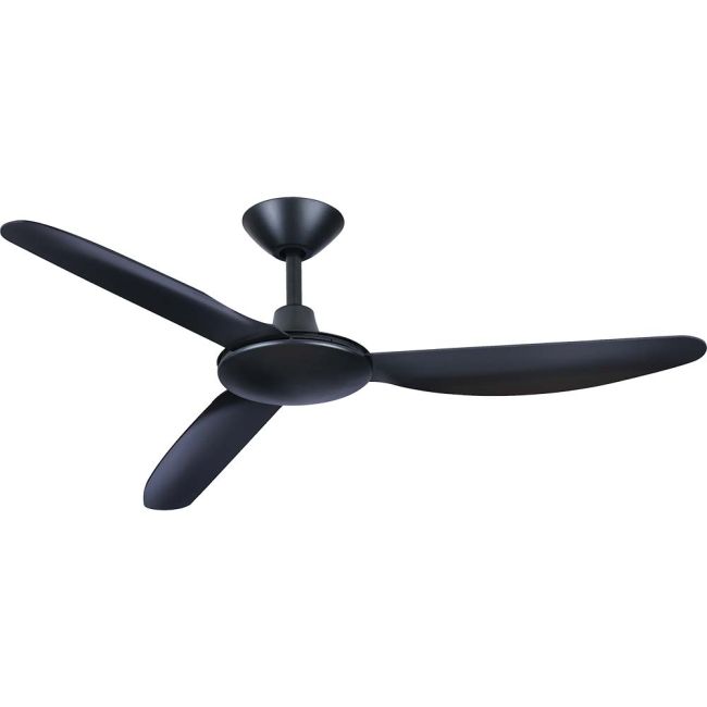 Polar V2 56" DC Ceiling Fan in Matt Black by Hunter Pacific P3B2576