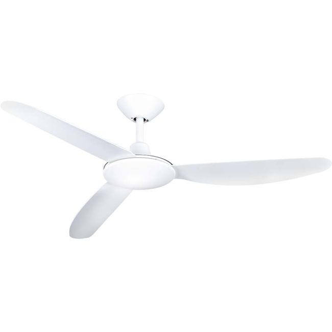 Polar V2 56" DC Ceiling Fan in Matt White by Hunter Pacific P3B2575