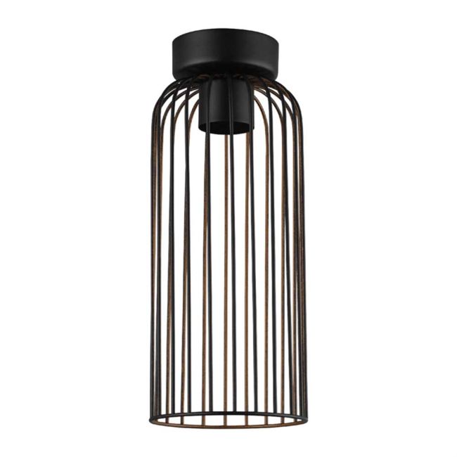 Roccamena Black and Copper DIY Batten Fix by Eglo