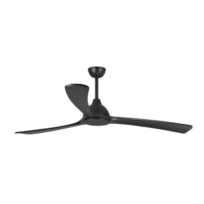 Sanctuary 86" DC Ceiling Fan in Matt Black by Fanco KF6020-202