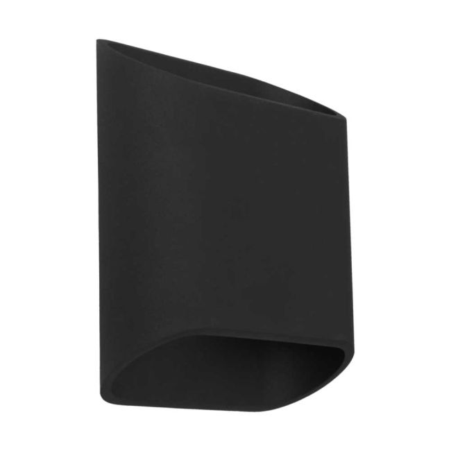 Sarina Exterior Black LED Wall Light by Cougar Lighting