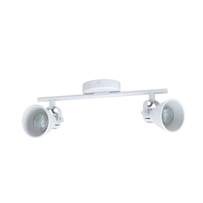 Seras 1 White 2 Light 5W LED Spotlight by Eglo