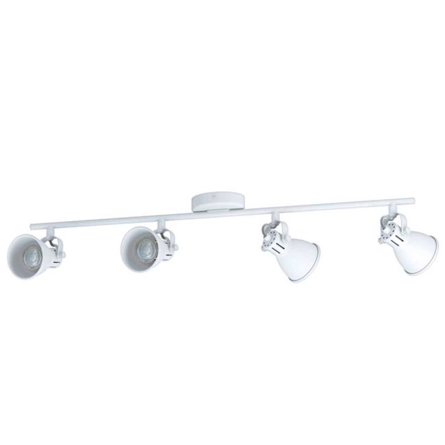 Seras 1 White 4 Light 5W LED Spotlight by Eglo