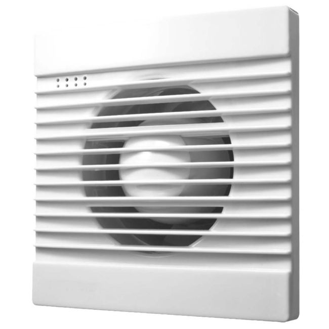 Ventair Slimline 125mm Wall or Ceiling Exhaust fan in White